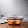Nude Glass Contour Bowl Wide