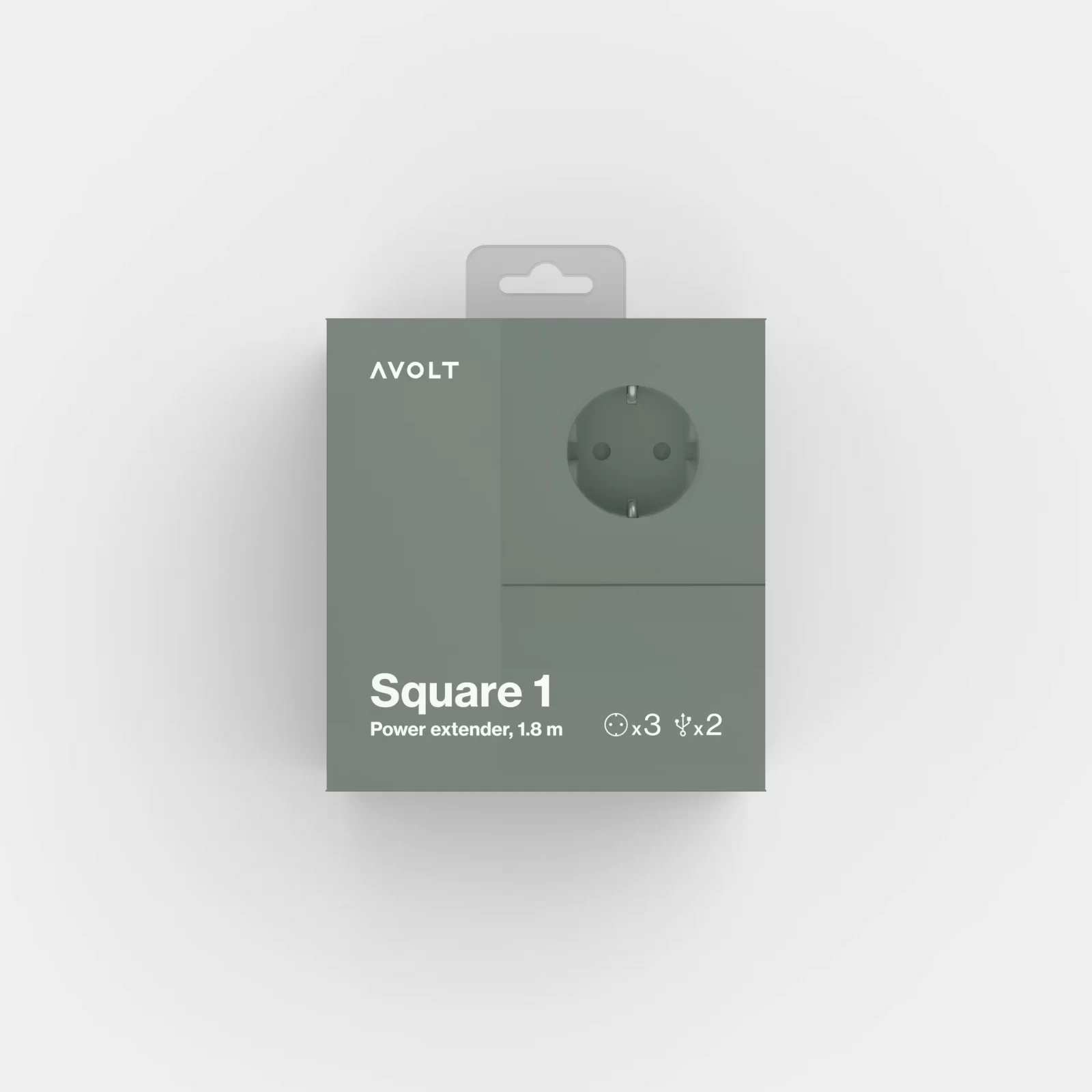 AVOLT Square 1 Oak Green USB & Magnet Version