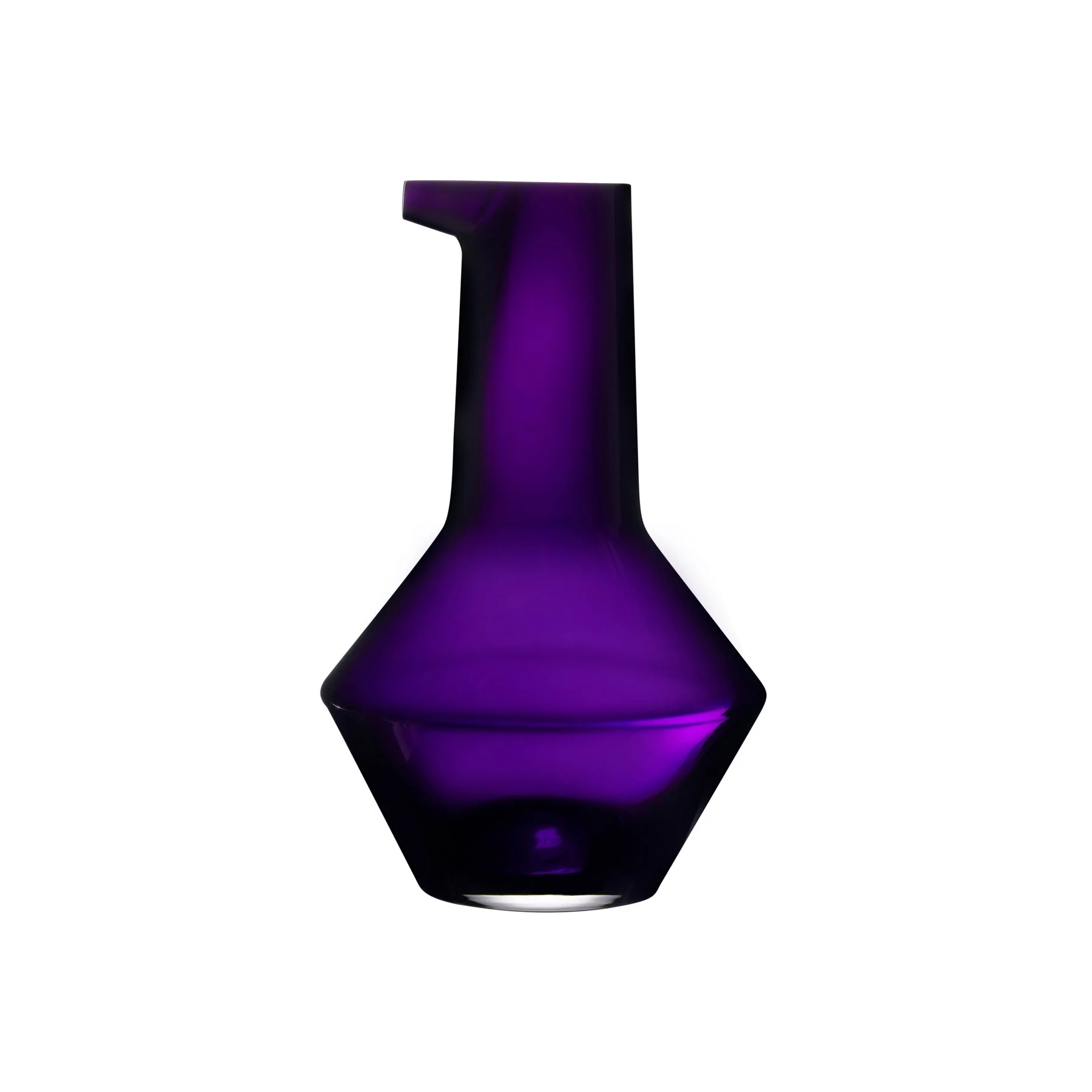 NUDE GLASS Beak Carafe Purple